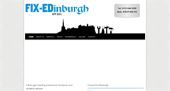 Desktop Screenshot of fixedinburgh.co.uk